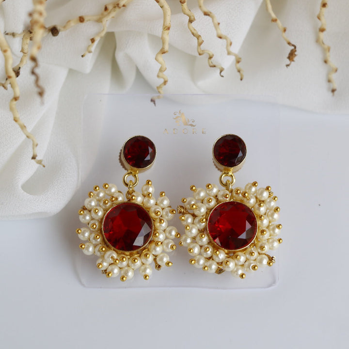 Glossy Eva Earrings (Colour Options)
