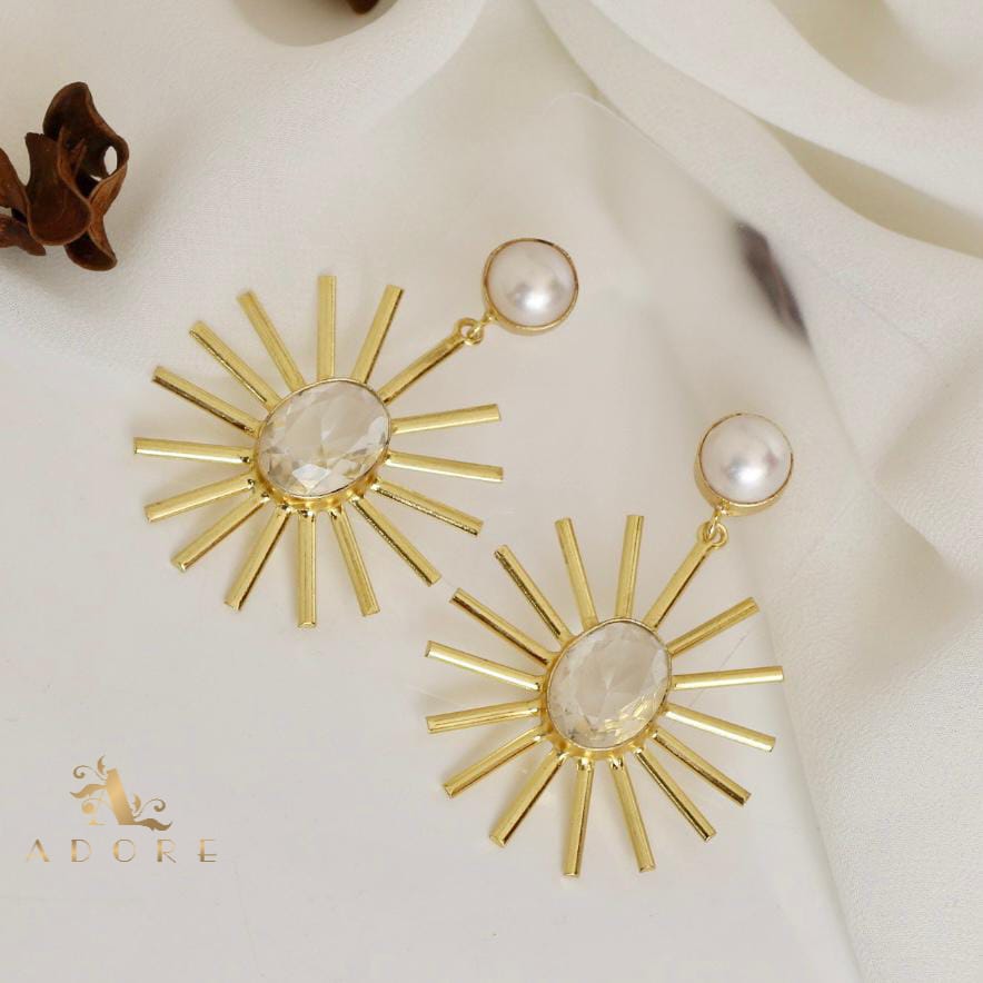 Pearly Sunny Earring (Colour Option)