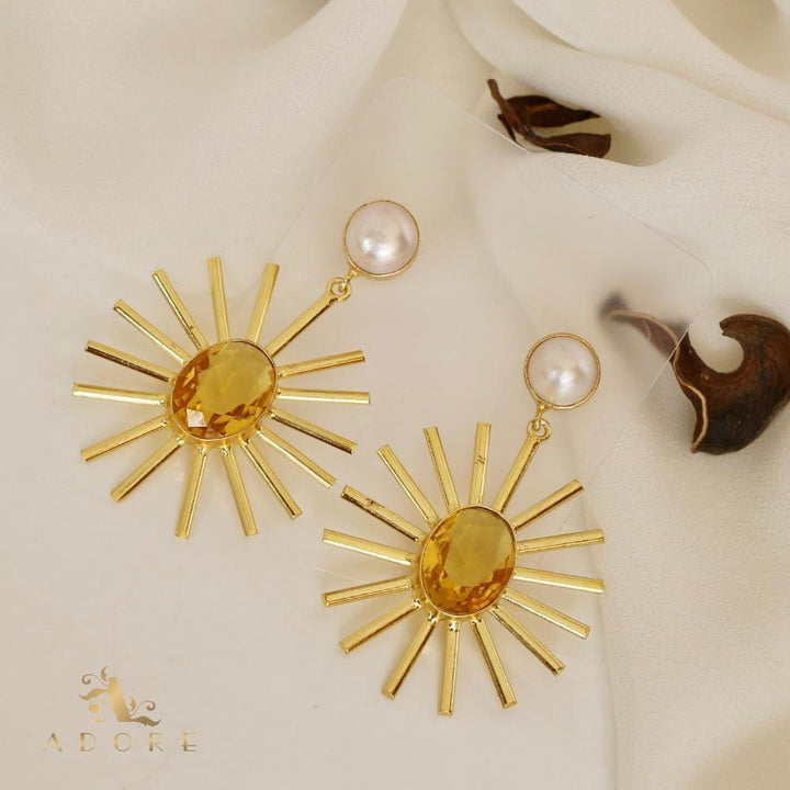 Pearly Sunny Earring (Colour Option)