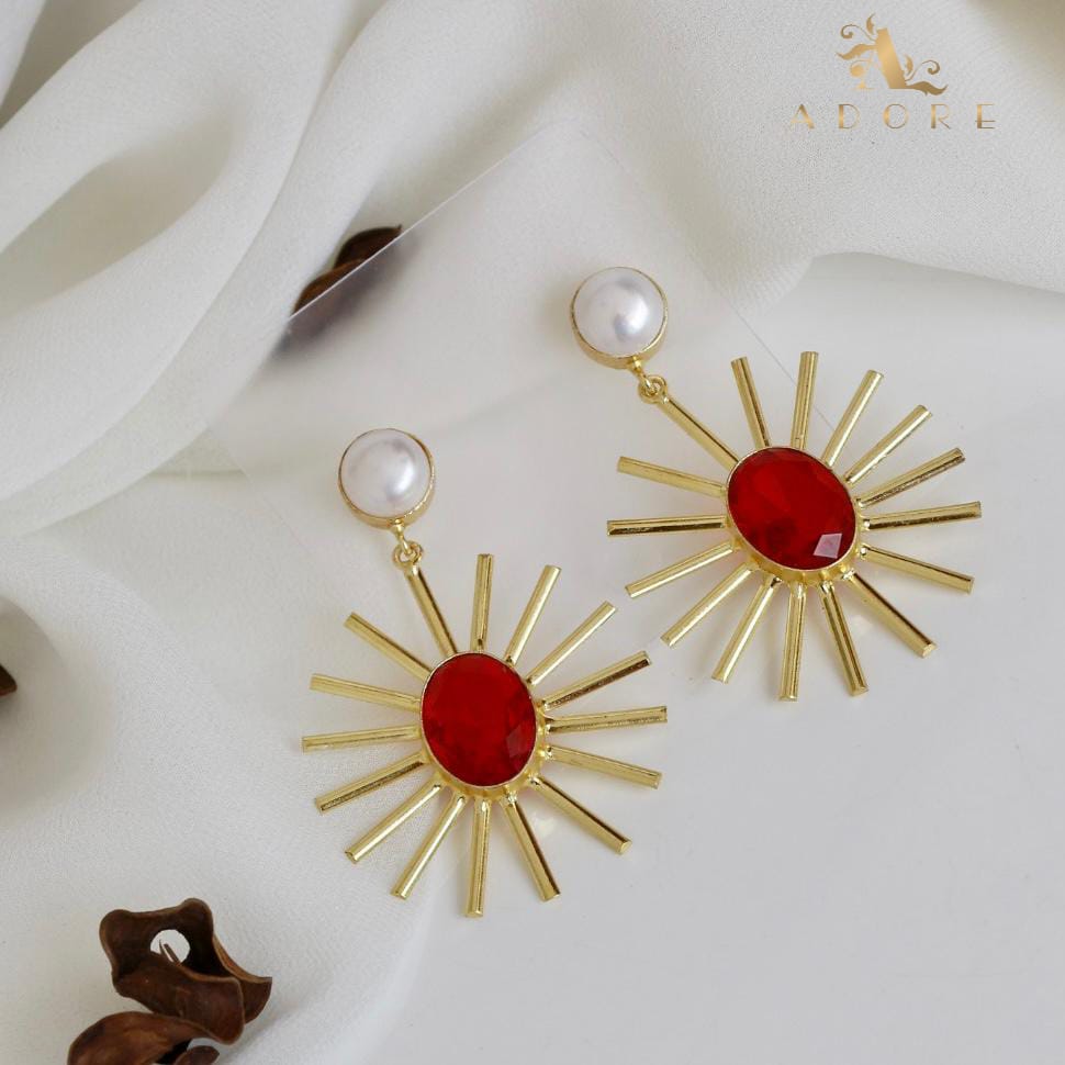 Pearly Sunny Earring (Colour Option)