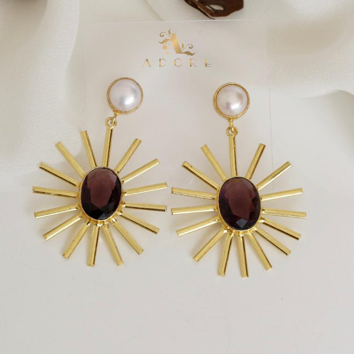 Pearly Sunny Earring (Colour Option)