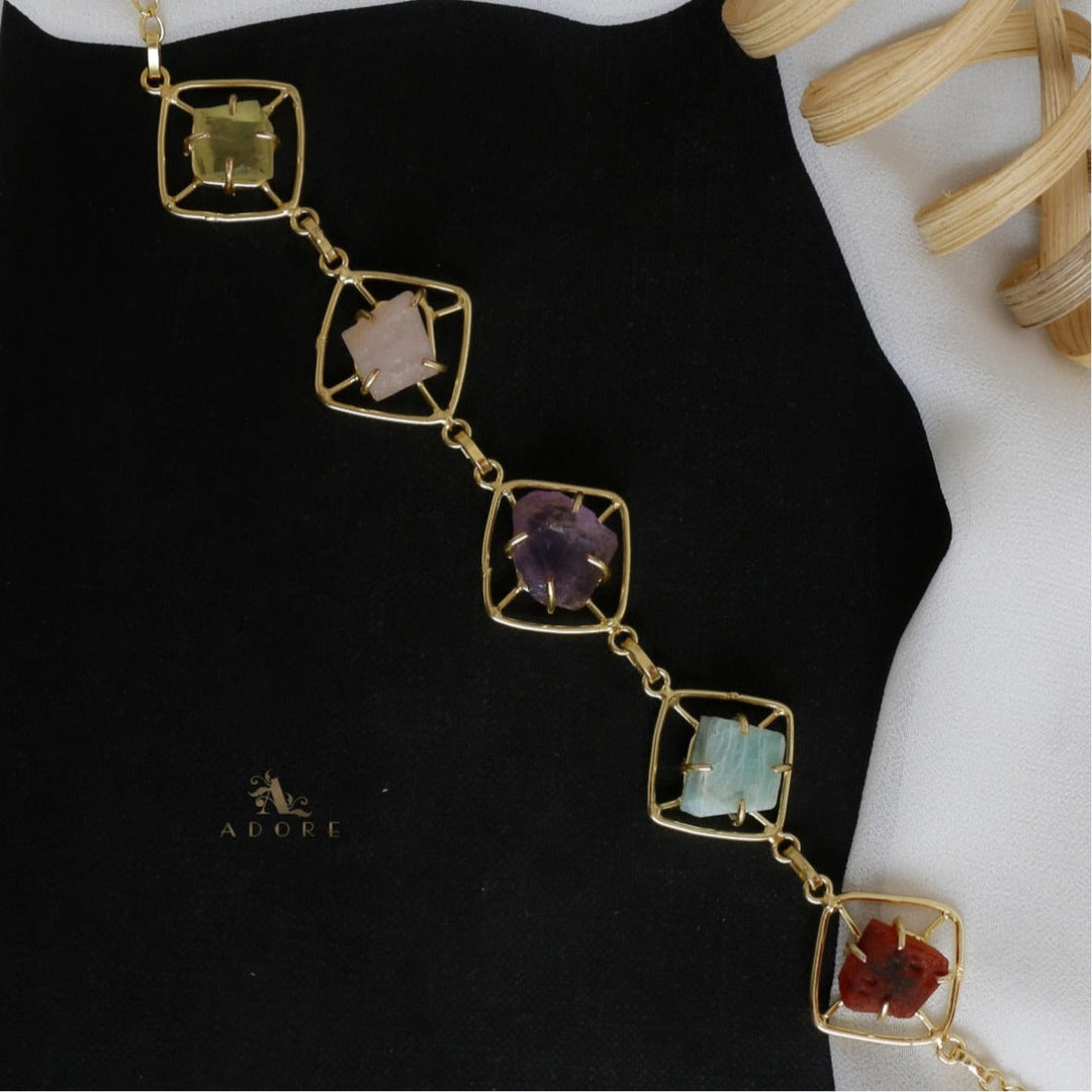 Rachael Raw stone Short Neckpiece/Choker