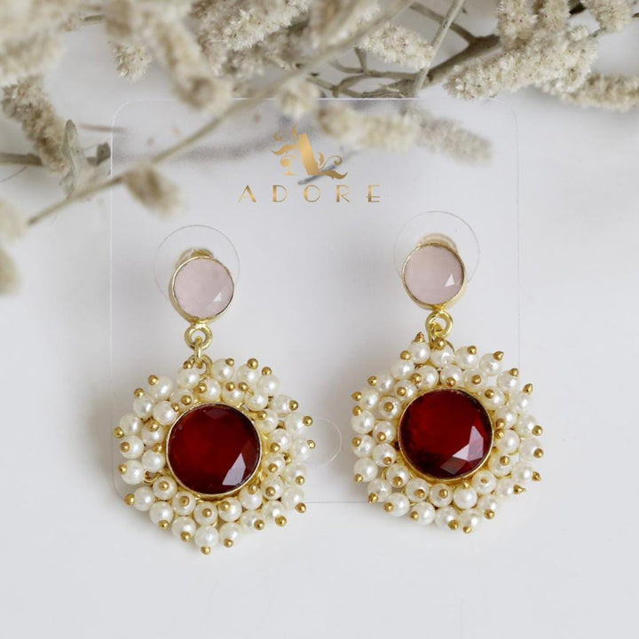 Glossy Eva Earrings (Colour Options)