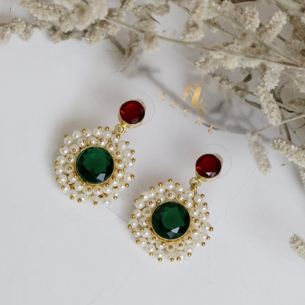 Glossy Eva Earrings (Colour Options)