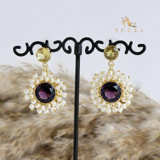 Glossy Eva Earrings (Colour Options)