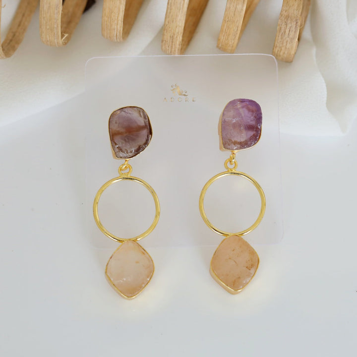 Middle Golden Circle Earring