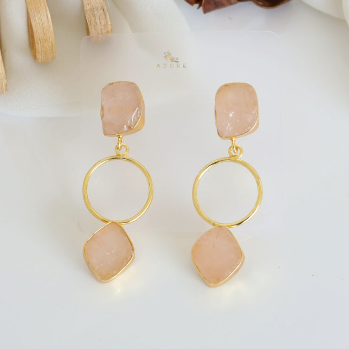 Middle Golden Circle Earring