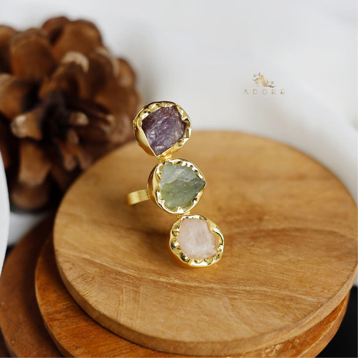 Kalpitha Raw Stone Ring