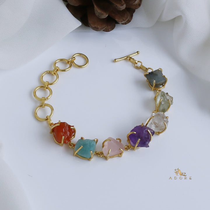 Thakshvi Raw Stone Bracelet