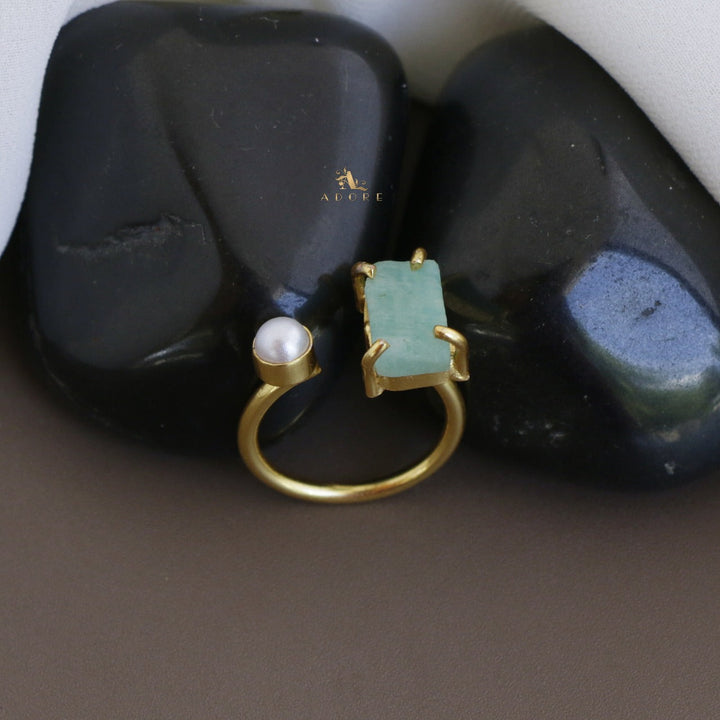 Ena Raw Stone Ring