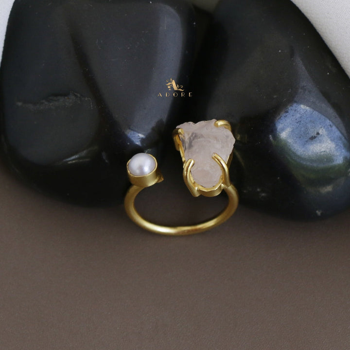 Ena Raw Stone Ring