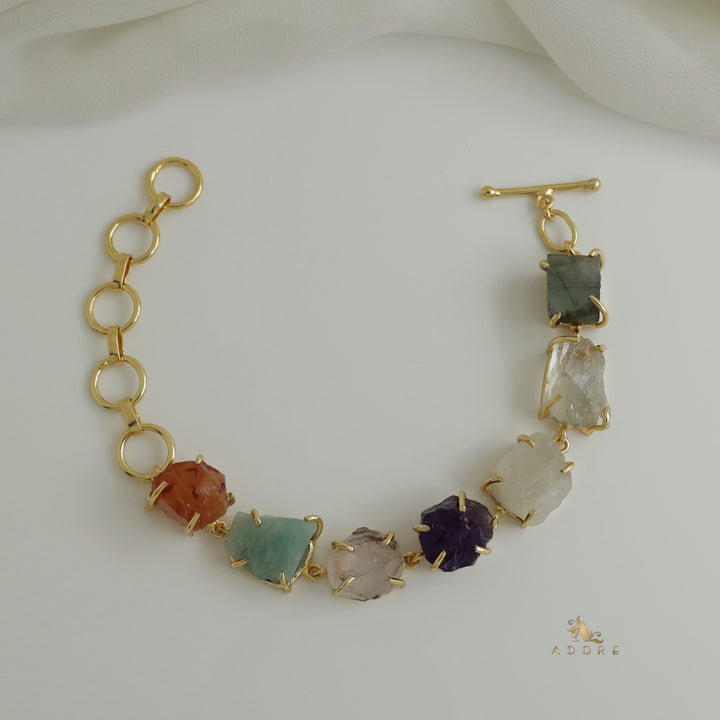 Thakshvi Raw Stone Bracelet