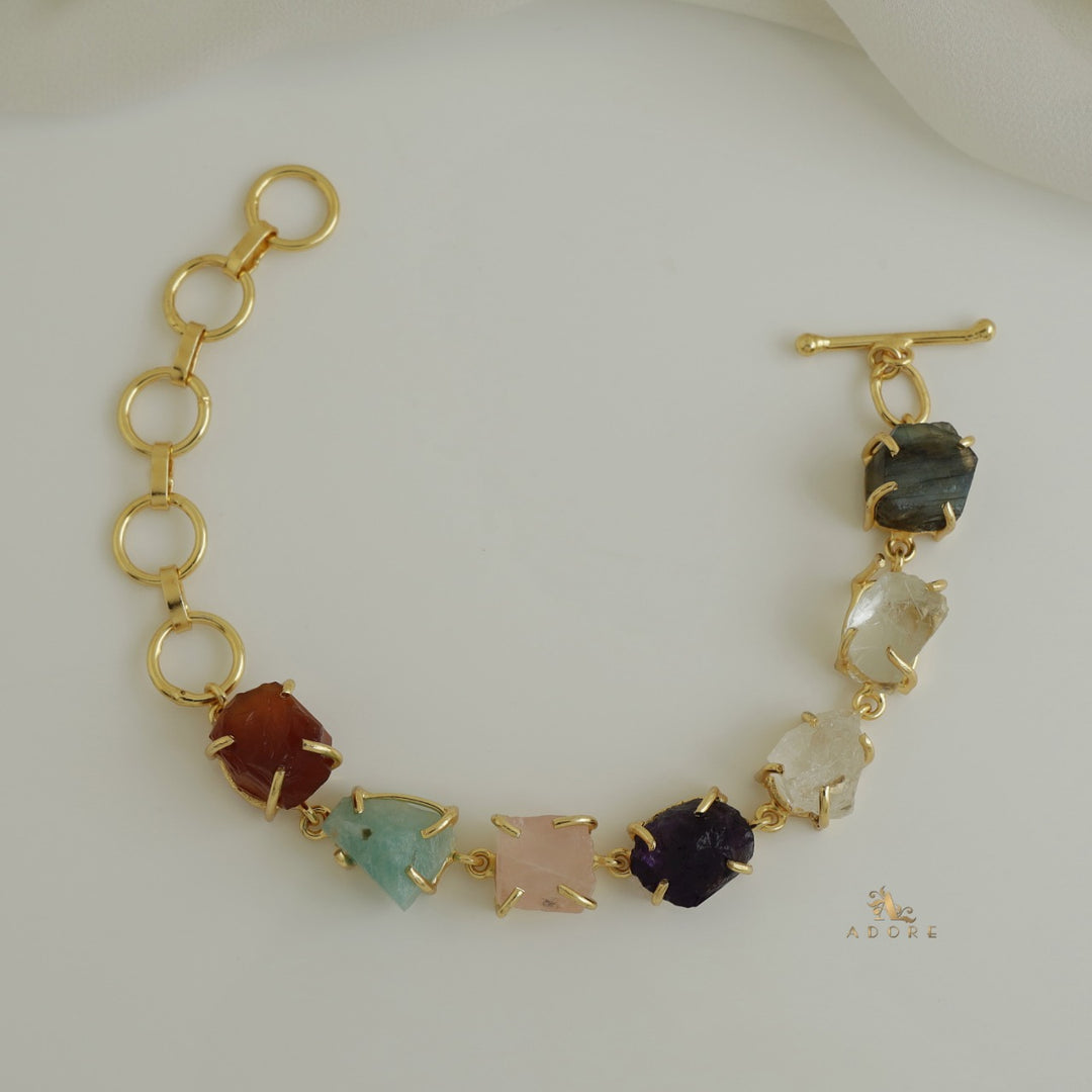 Thakshvi Raw Stone Bracelet