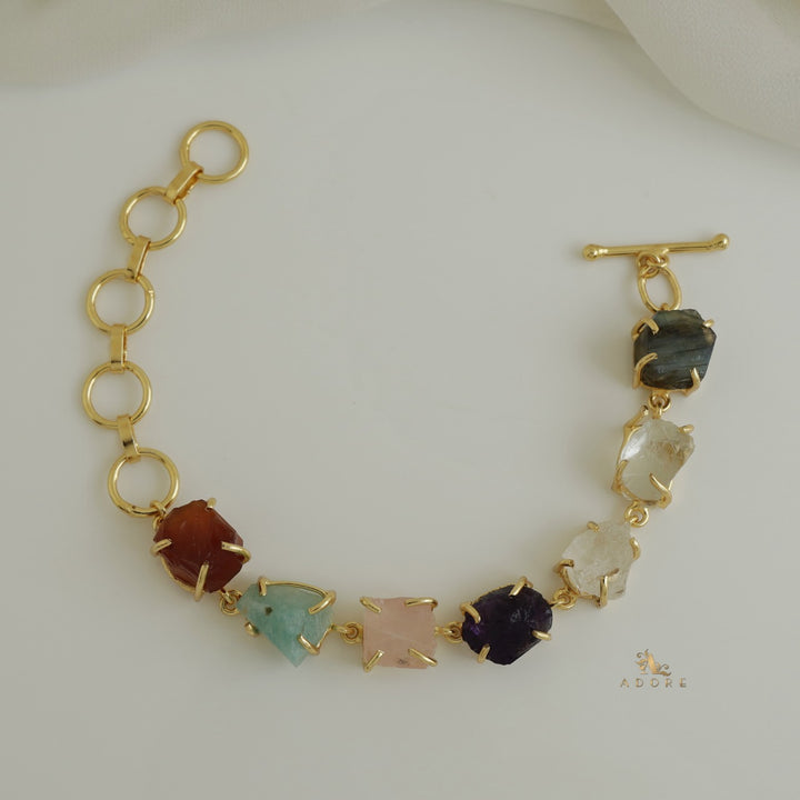 Thakshvi Raw Stone Bracelet