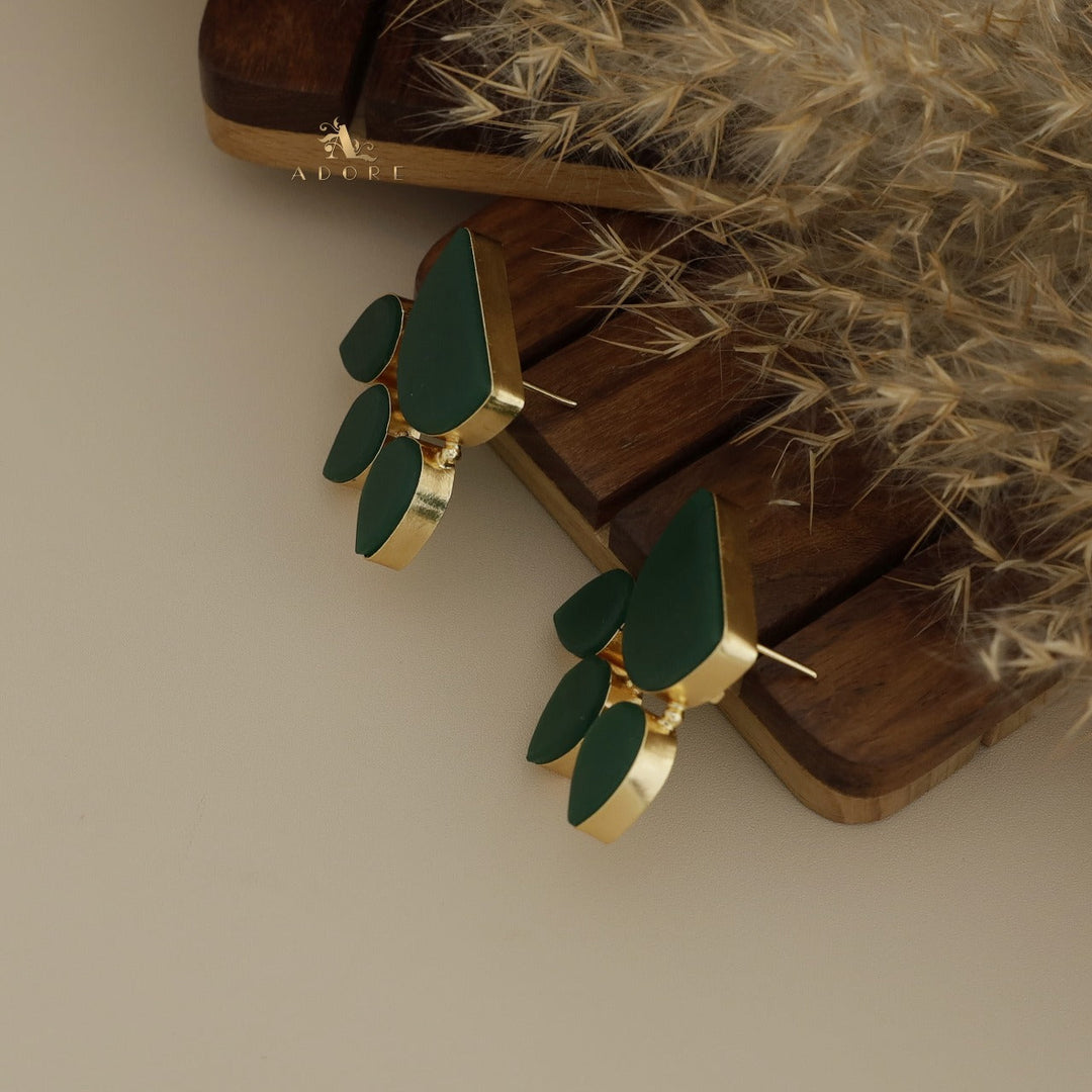 Raw Stone Paw Earring
