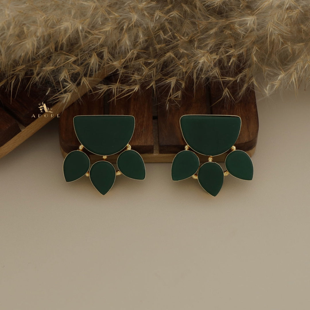 Raw Stone Paw Earring