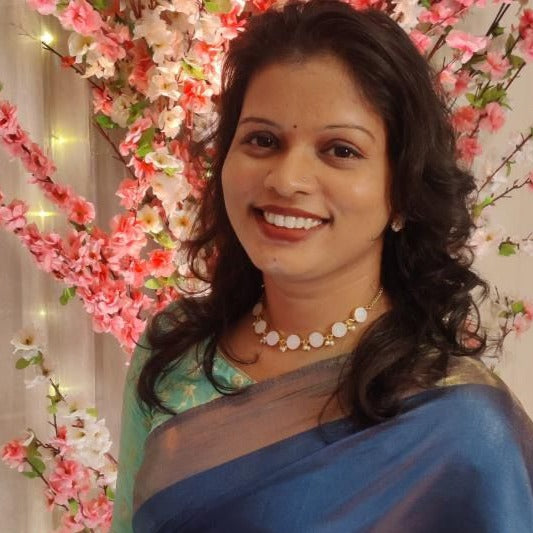 Eudor Round MOP Pearl Short Neckpiece/Choker