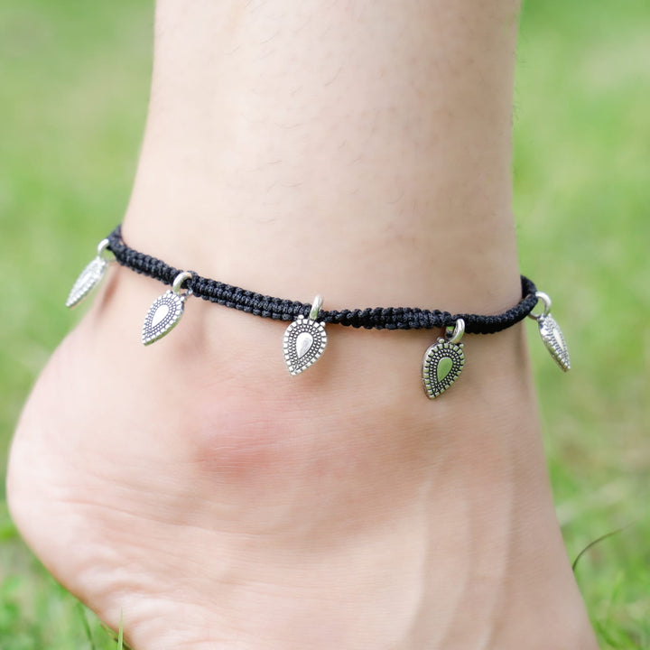 Silver Thread Anklet