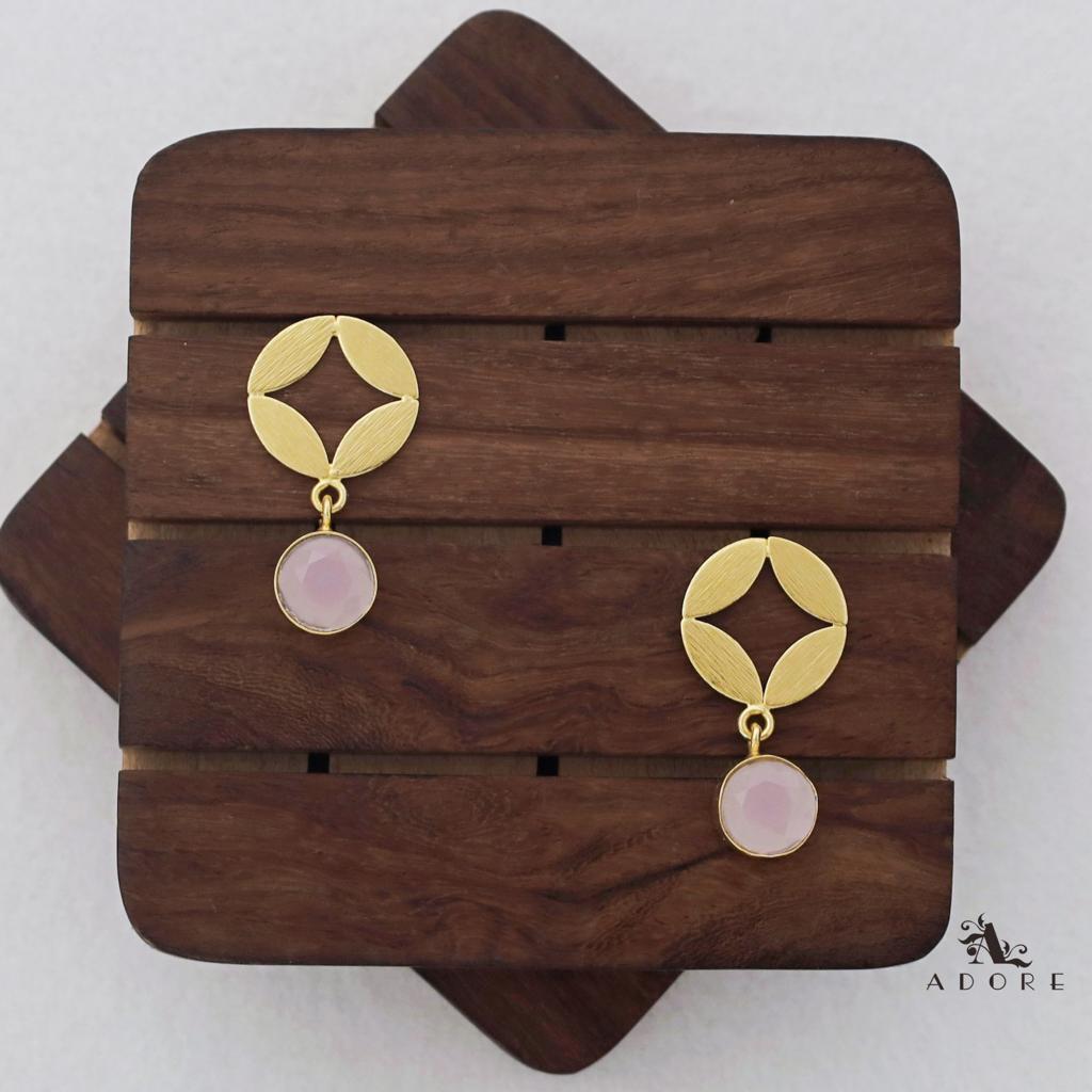 Annis Leafy Glossy Drop Earring