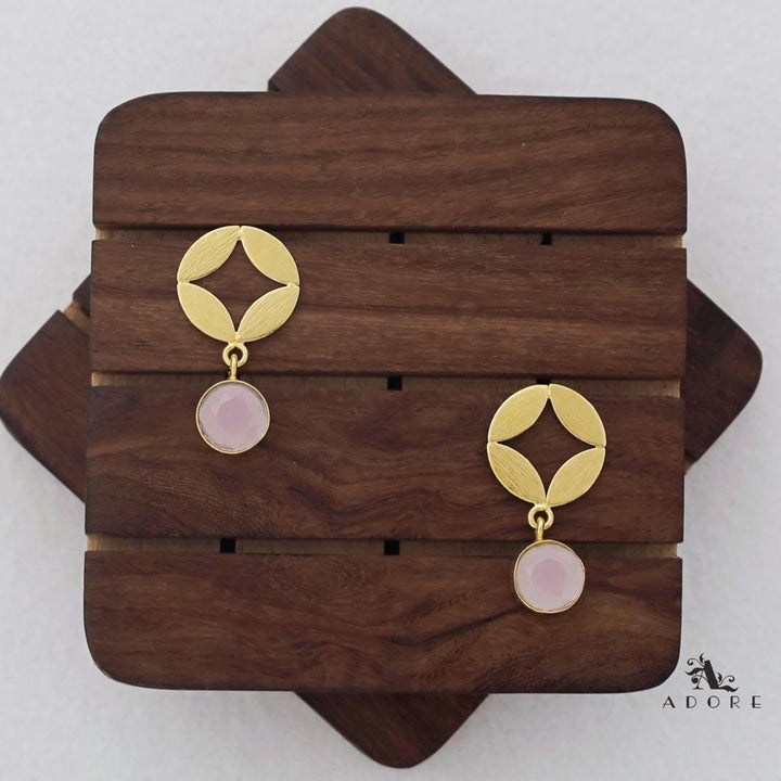 Annis Leafy Glossy Drop Earring