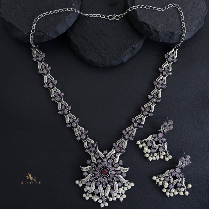 Aadarsha Neckpiece With Earring