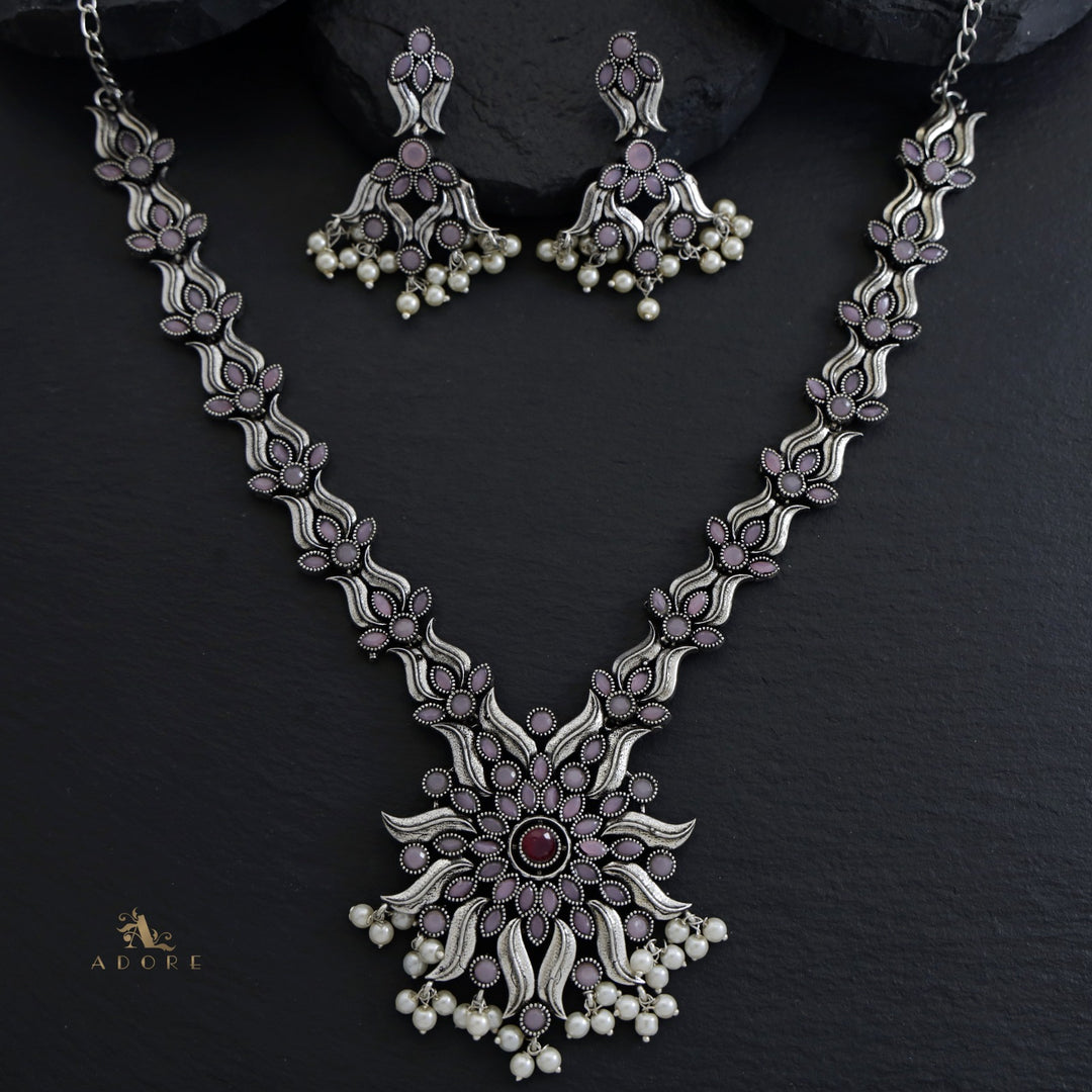 Aadarsha Neckpiece With Earring