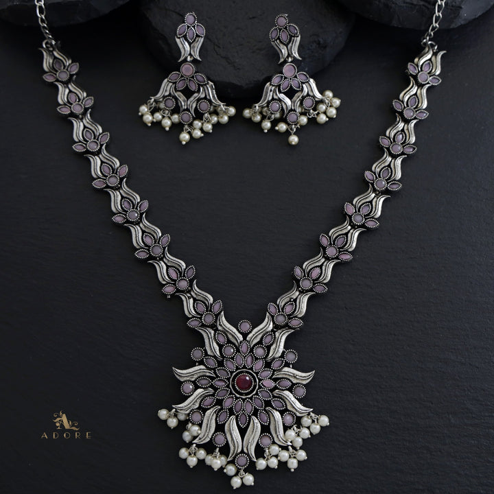 Aadarsha Neckpiece With Earring
