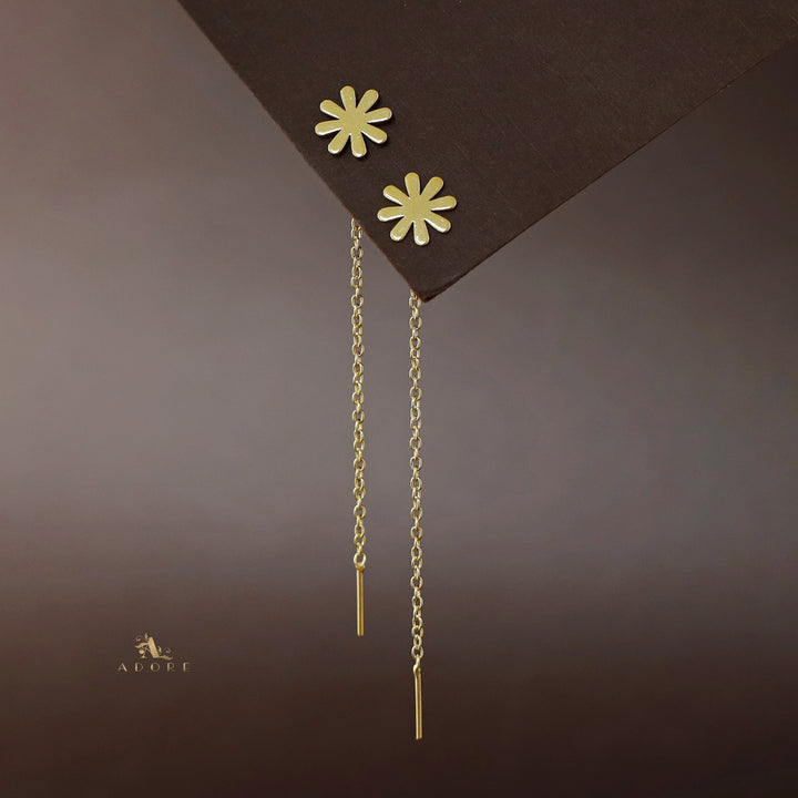Ameya Multi Shape Needle and Thread Earring