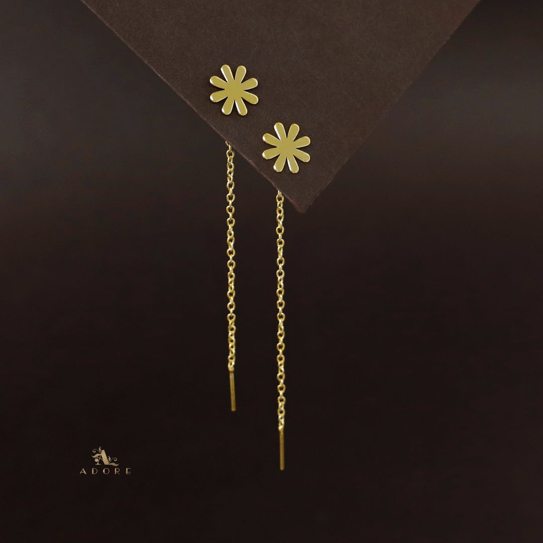 Ameya Multi Shape Needle and Thread Earring