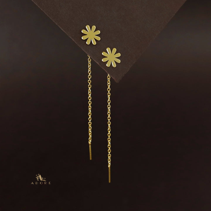 Ameya Multi Shape Needle and Thread Earring