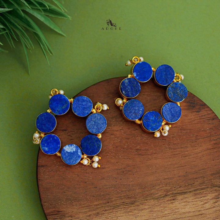 Pearly Odeliya Raw Stone Chakra Earring