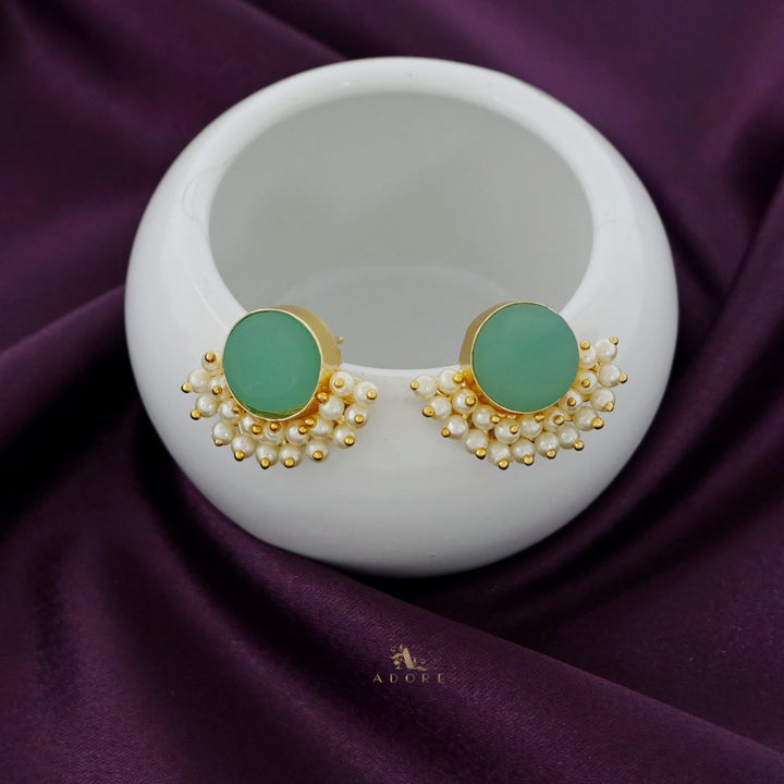 Half Pearls Stud