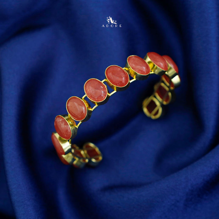 Karen Golden Oval Bangle