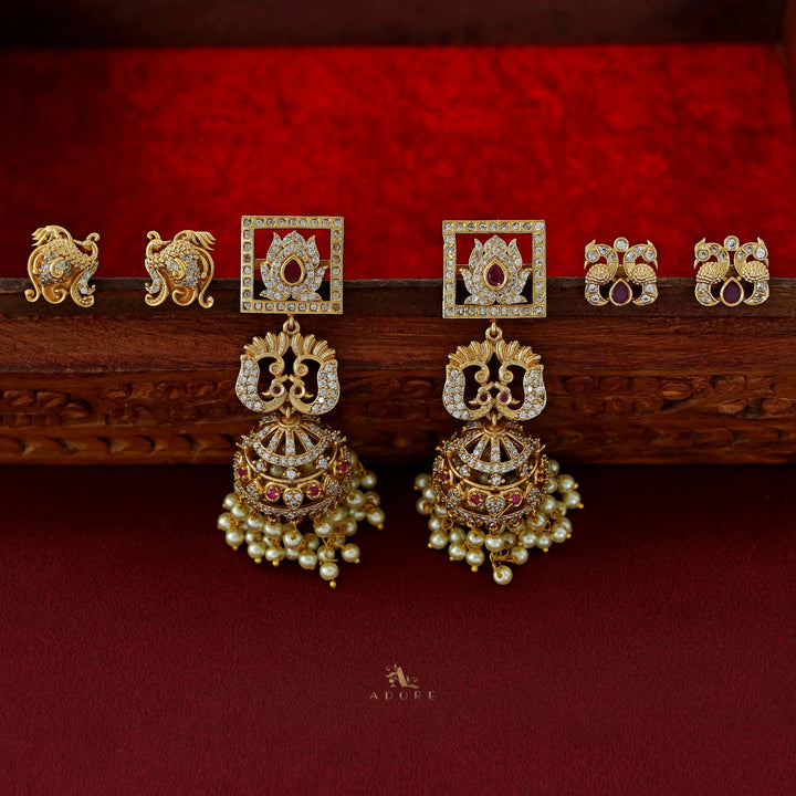 Ekavali Interchangeable Hanging Earring