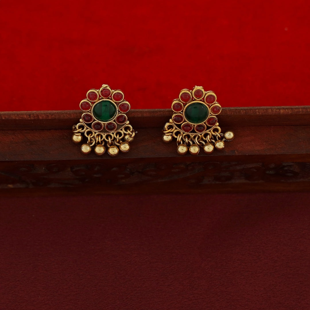 Sanchita Samudra 5 Layer Kashi Floral Choker With Earring