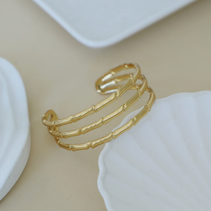 Psyche 3 Layer Bangle