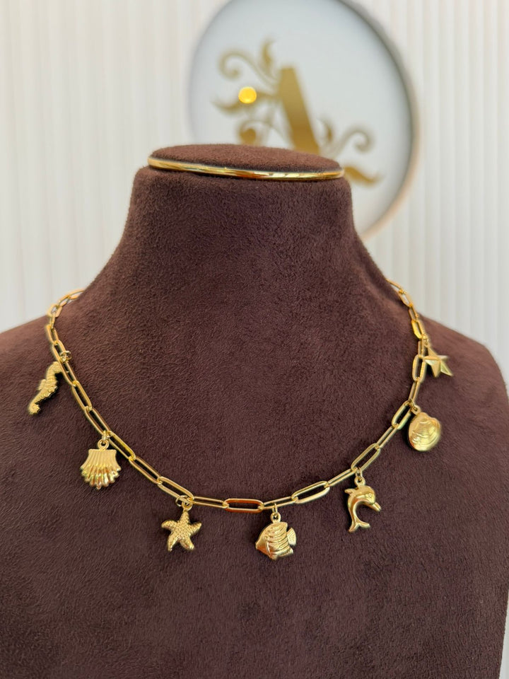 Arista Ocean Charm Neckpiece