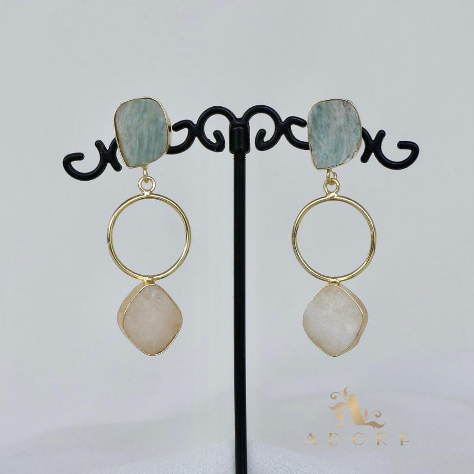 Middle Golden Circle Earring