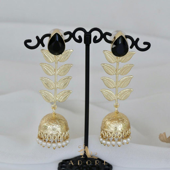 Jhumka Stem & Leaves (Colour Options)
