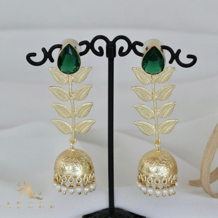 Jhumka Stem & Leaves (Colour Options)