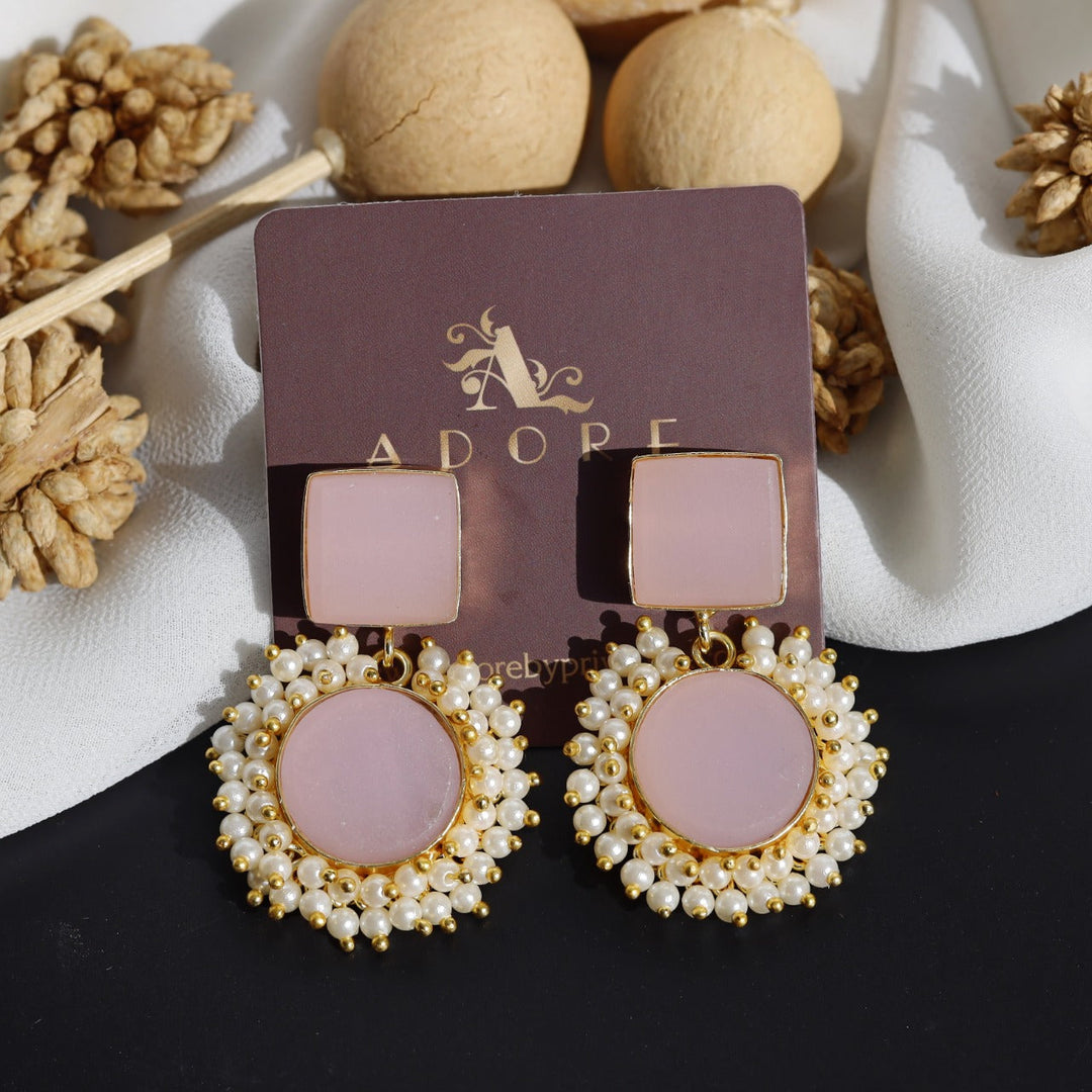 Raw Stone Royal Earrings