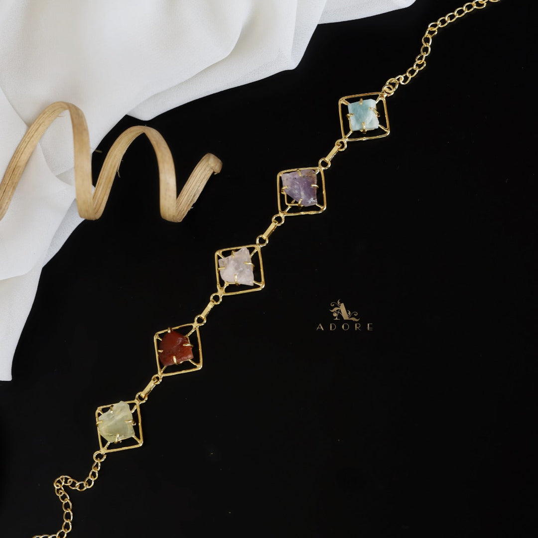 Rachael Raw stone Short Neckpiece/Choker