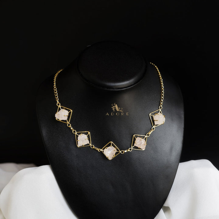 Rachael Raw stone Short Neckpiece/Choker