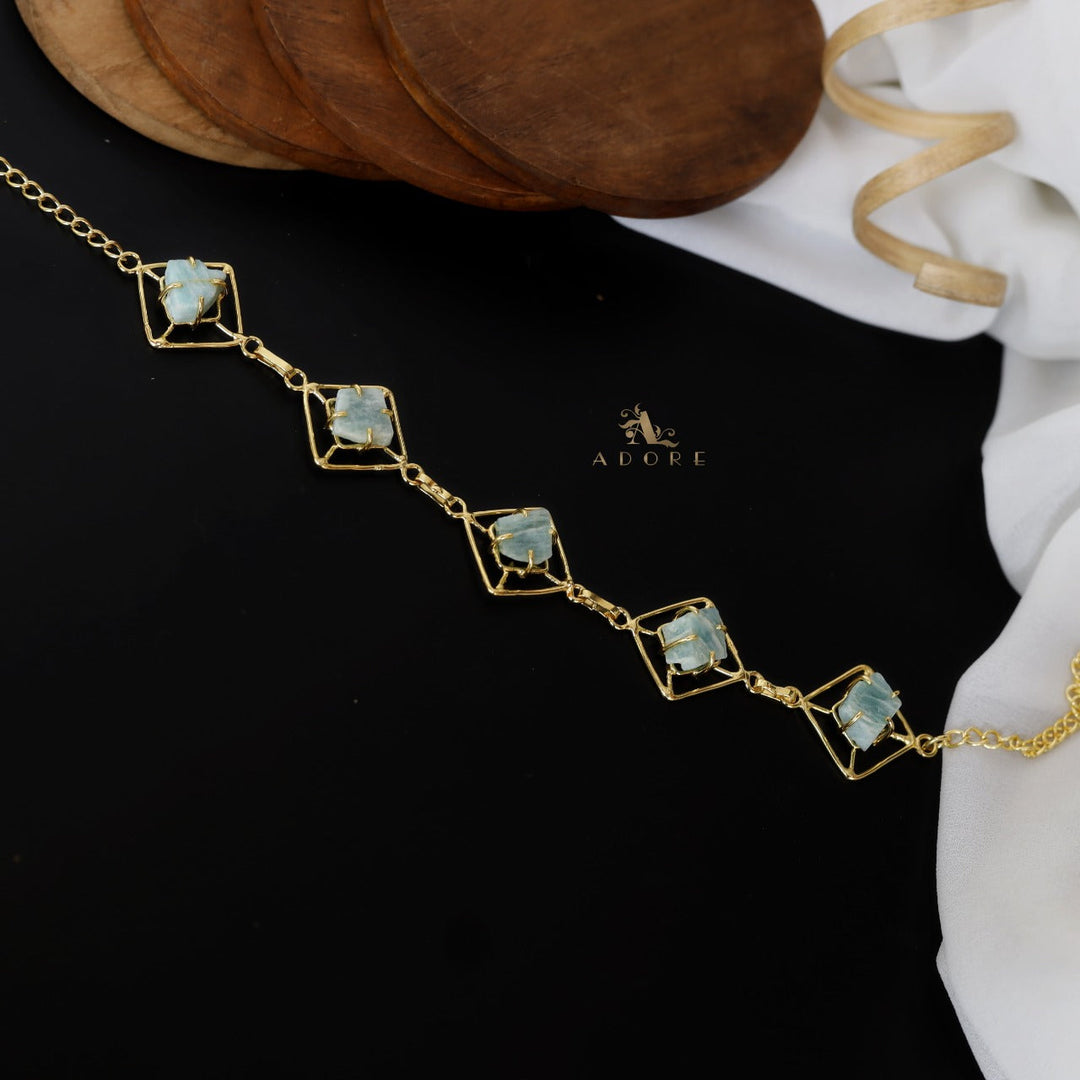 Rachael Raw stone Short Neckpiece/Choker