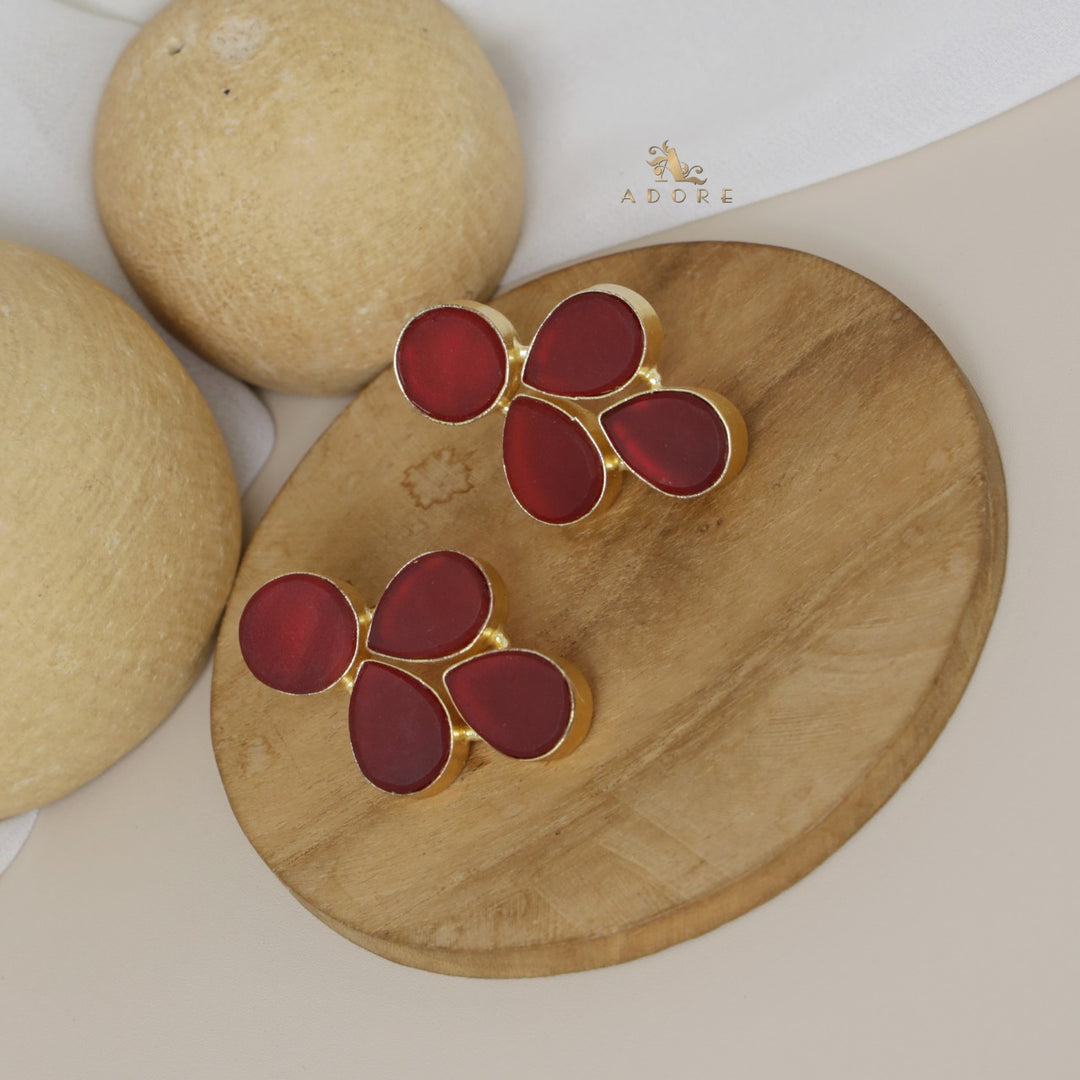Tricia Raw Stone Earring
