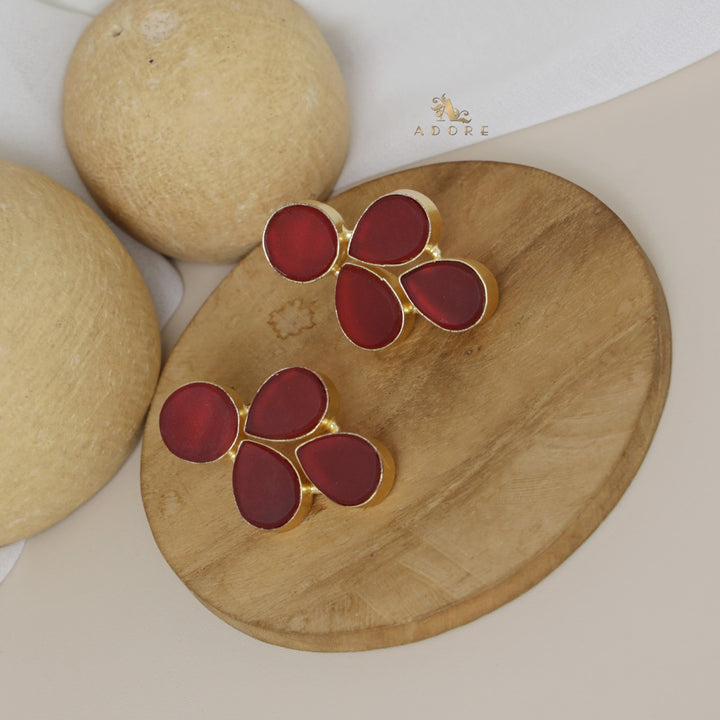 Tricia Raw Stone Earring