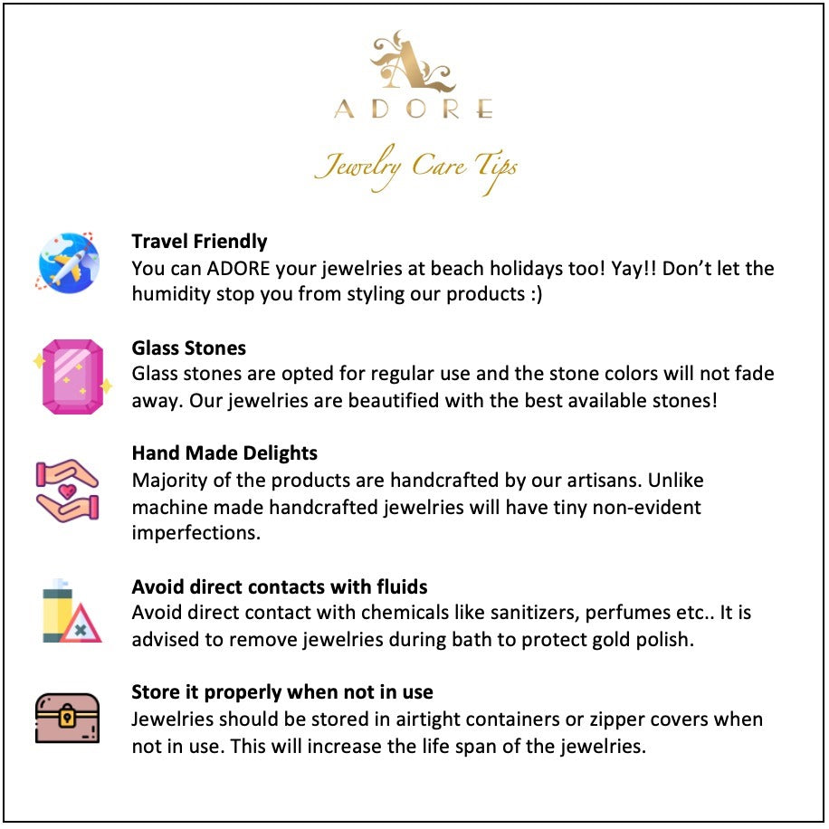 Cercel Golden Rain Drops Earring (Colour Option)