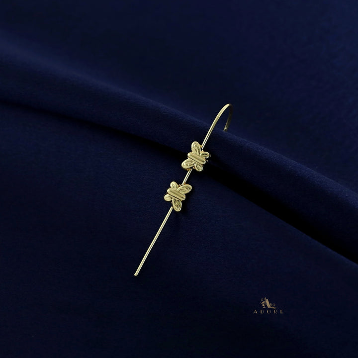 Liya Golden Ear-Cuff (Single piece)