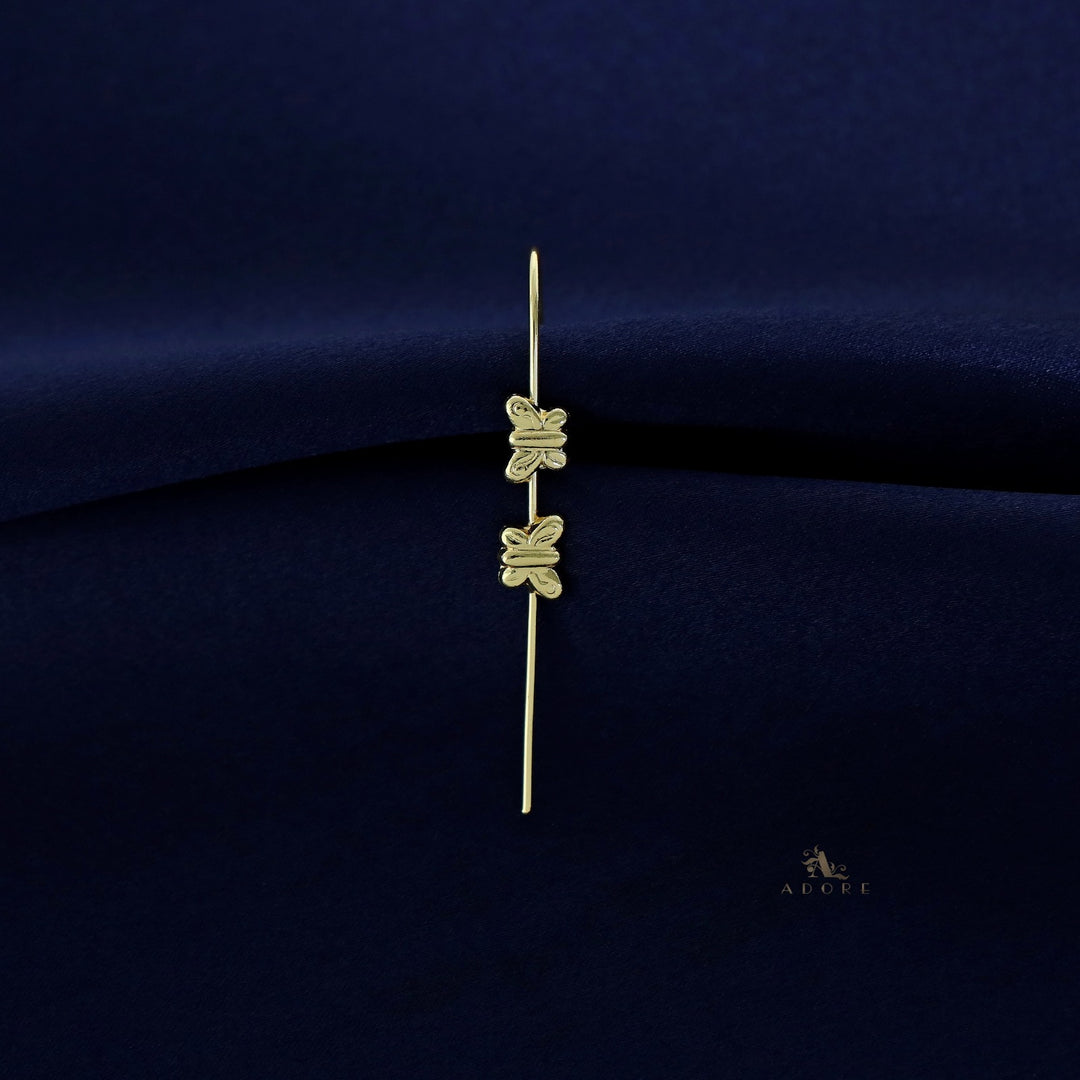 Liya Golden Ear-Cuff (Single piece)