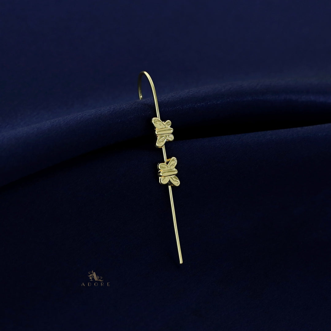 Liya Golden Ear-Cuff (Single piece)